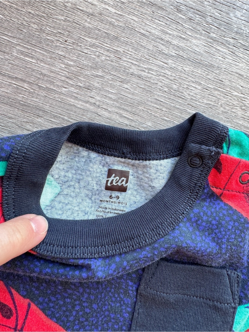 Tea Collection Watermelon Romper - Picture 2 of 3